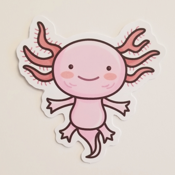 10/$10 Axolotl Sticker - Picture 1 of 1